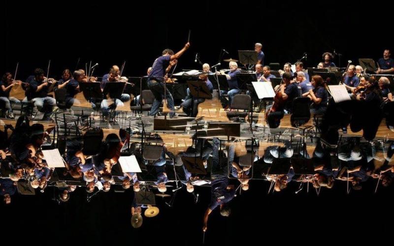 Concerto da Orquestra Petrobras Sinfônica na Cinelândia em homenagem a Isaac Karabtchevsky