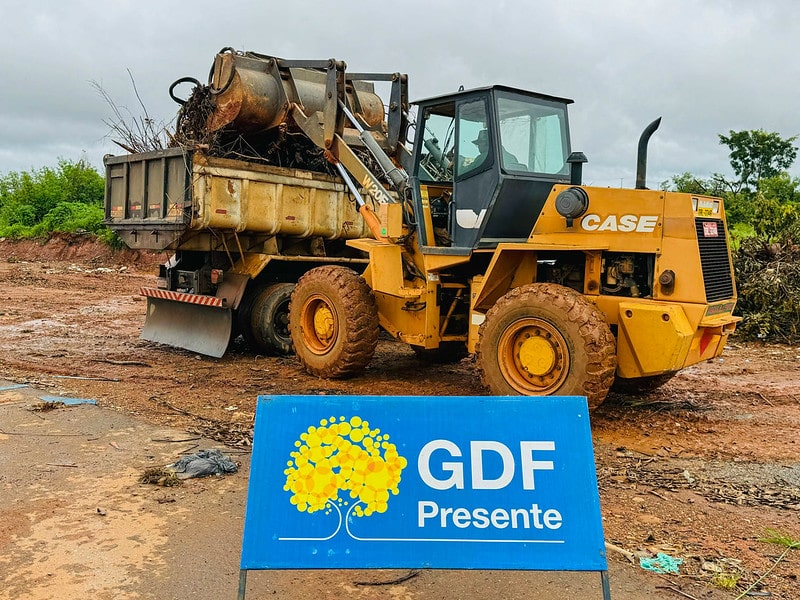 GDF Presente retirou mais de 155 mil toneladas de entulhos nas regiões administrativas