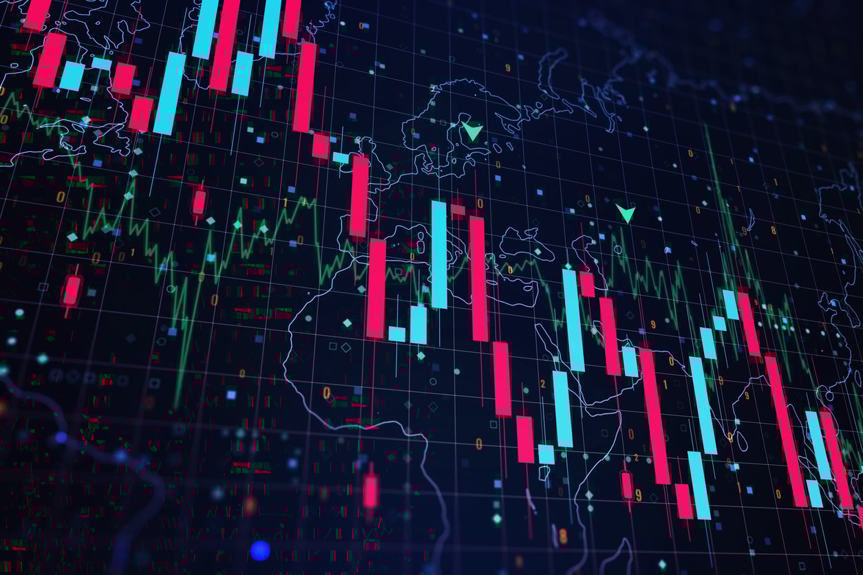 Ibovespa opera em alta e retorna aos 128 mil pontos