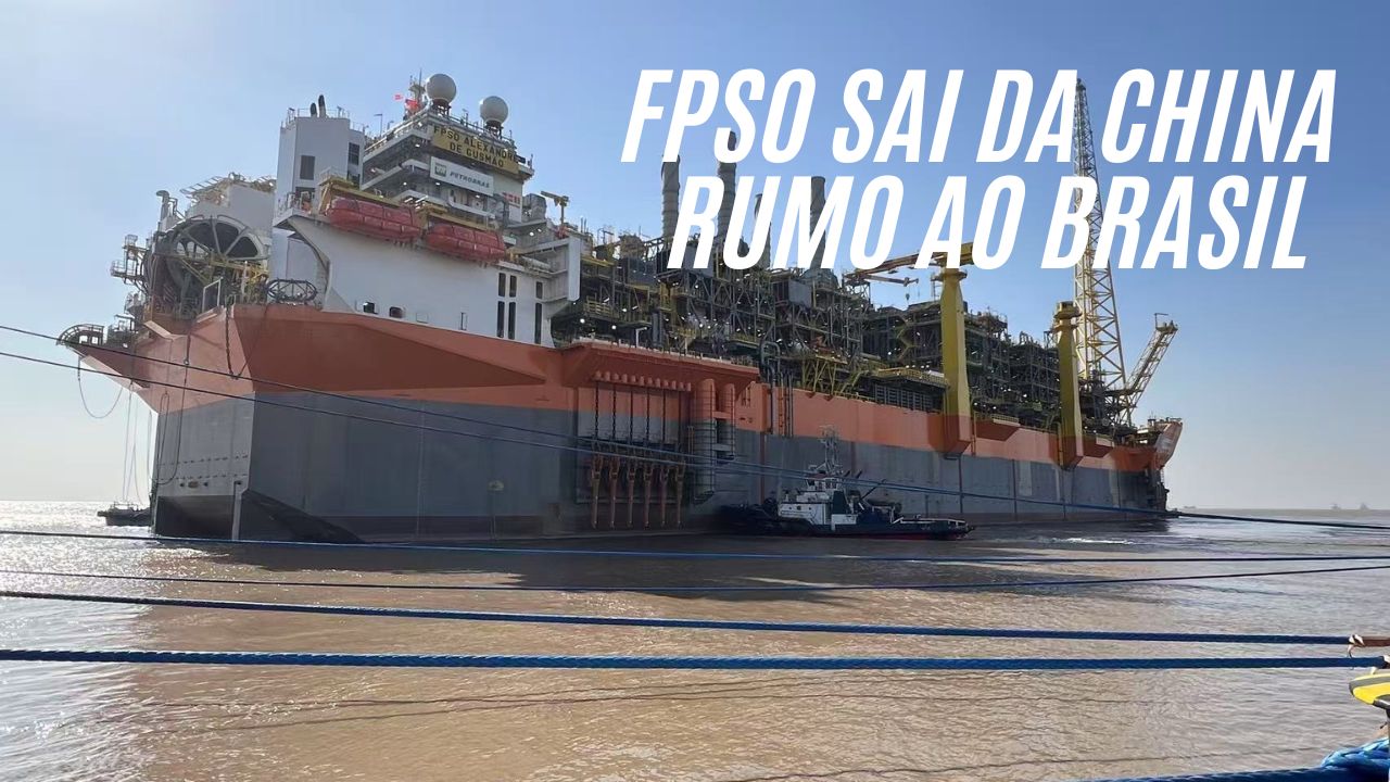 FPSO Alexandre Gusmão: Plataforma de R$ 12 bilhões sai da China que produzirá 180 mil barris por dia no Campo de Mero