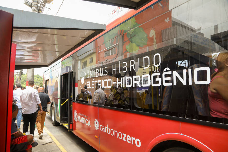 Prefeitura de Maricá avança em processo de descarbonização com desenvolvimento de ônibus híbrido elétrico-hidrogênio