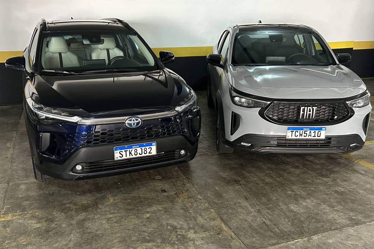 Veja como foi o teste dos híbridos flex de Fiat e Toyota - 23/12/2024 - Mercado