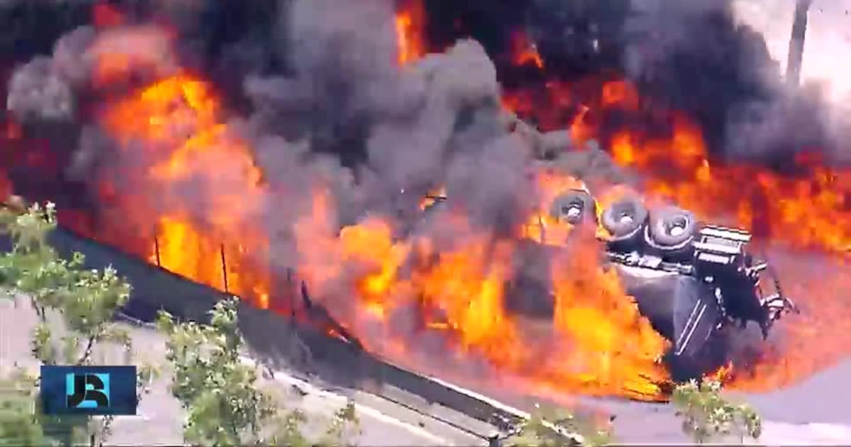 Caminhão-tanque com óleo diesel explode na rodovia Presidente Dutra – Noticias R7