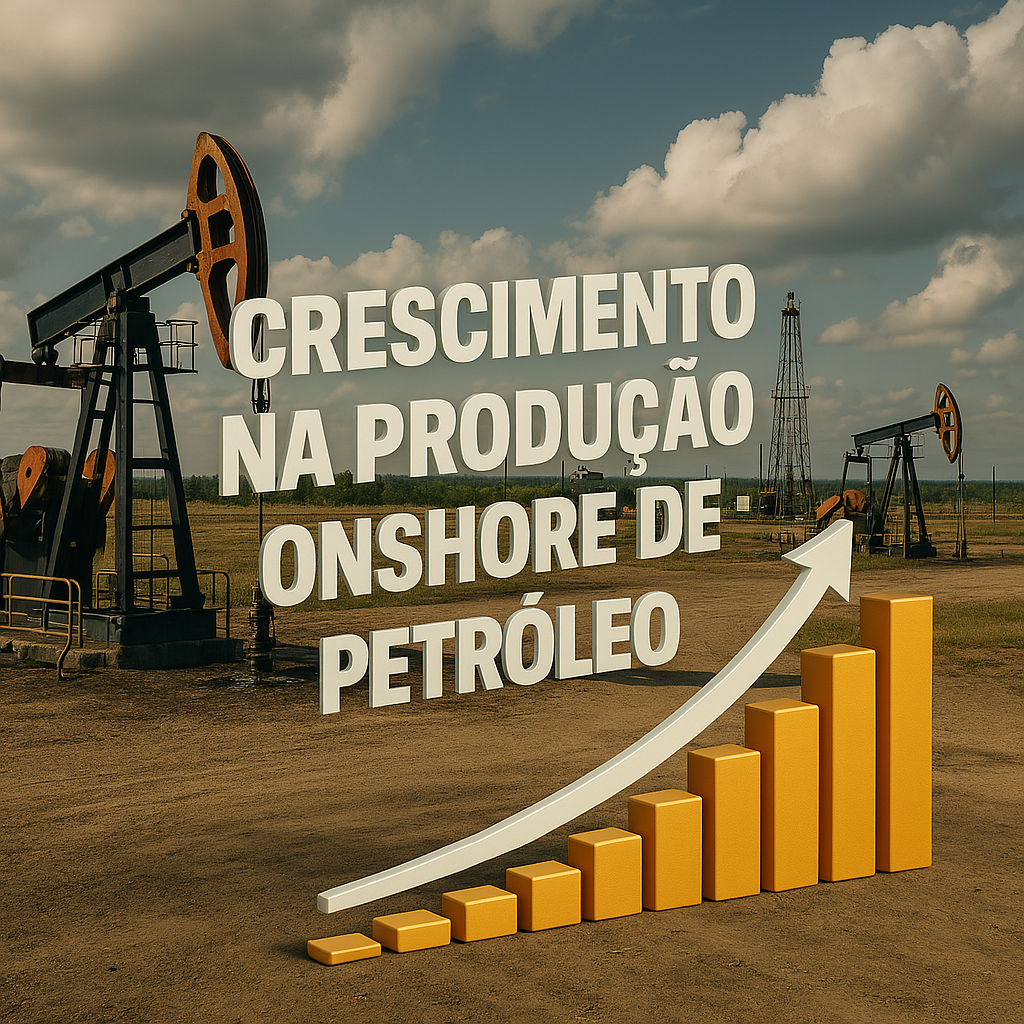 Produção onshore de petróleo e gás no brasil deve crescer até 2028, segundo estimativa da anp