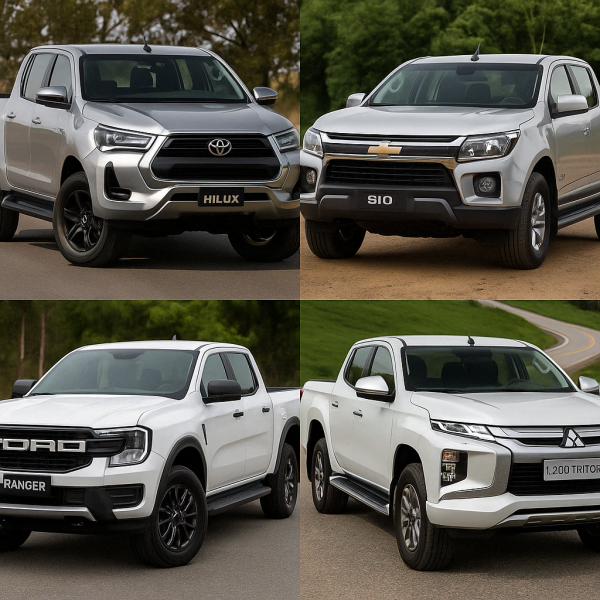 Ranking das caminhonetes a diesel mais econômicas: Hilux vs L200 - Portal Canaã
