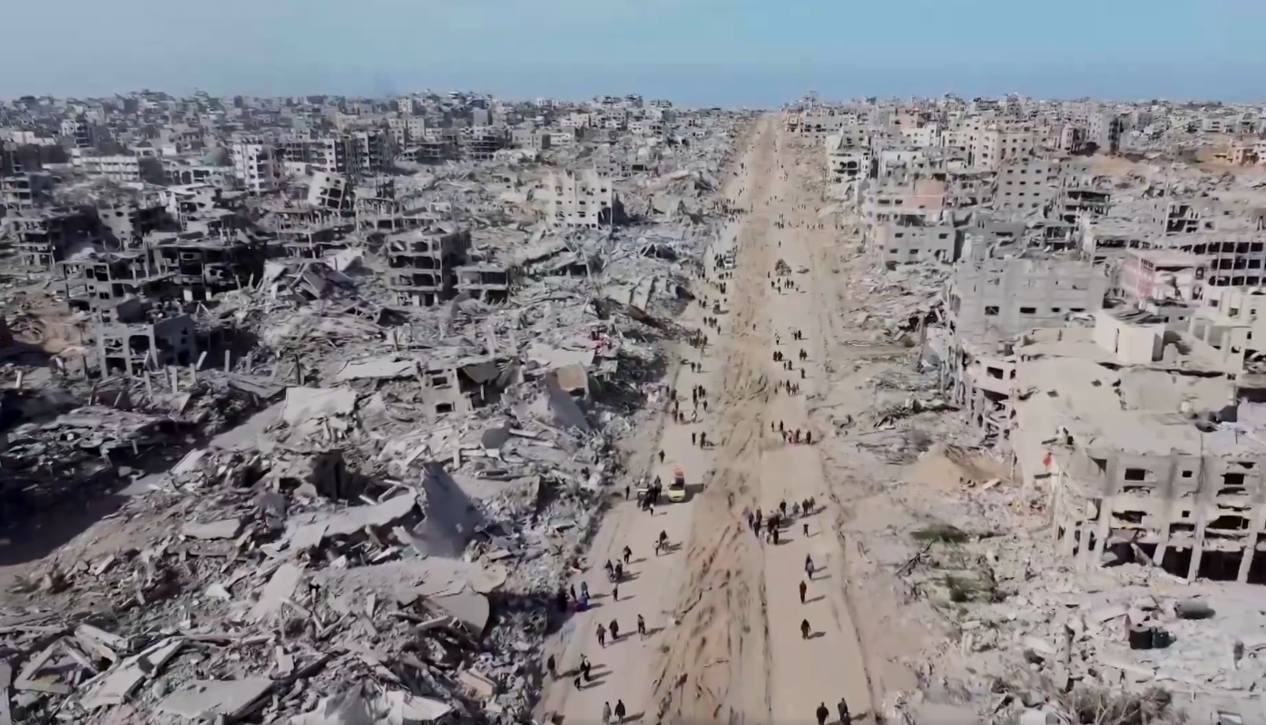 gaza destruída