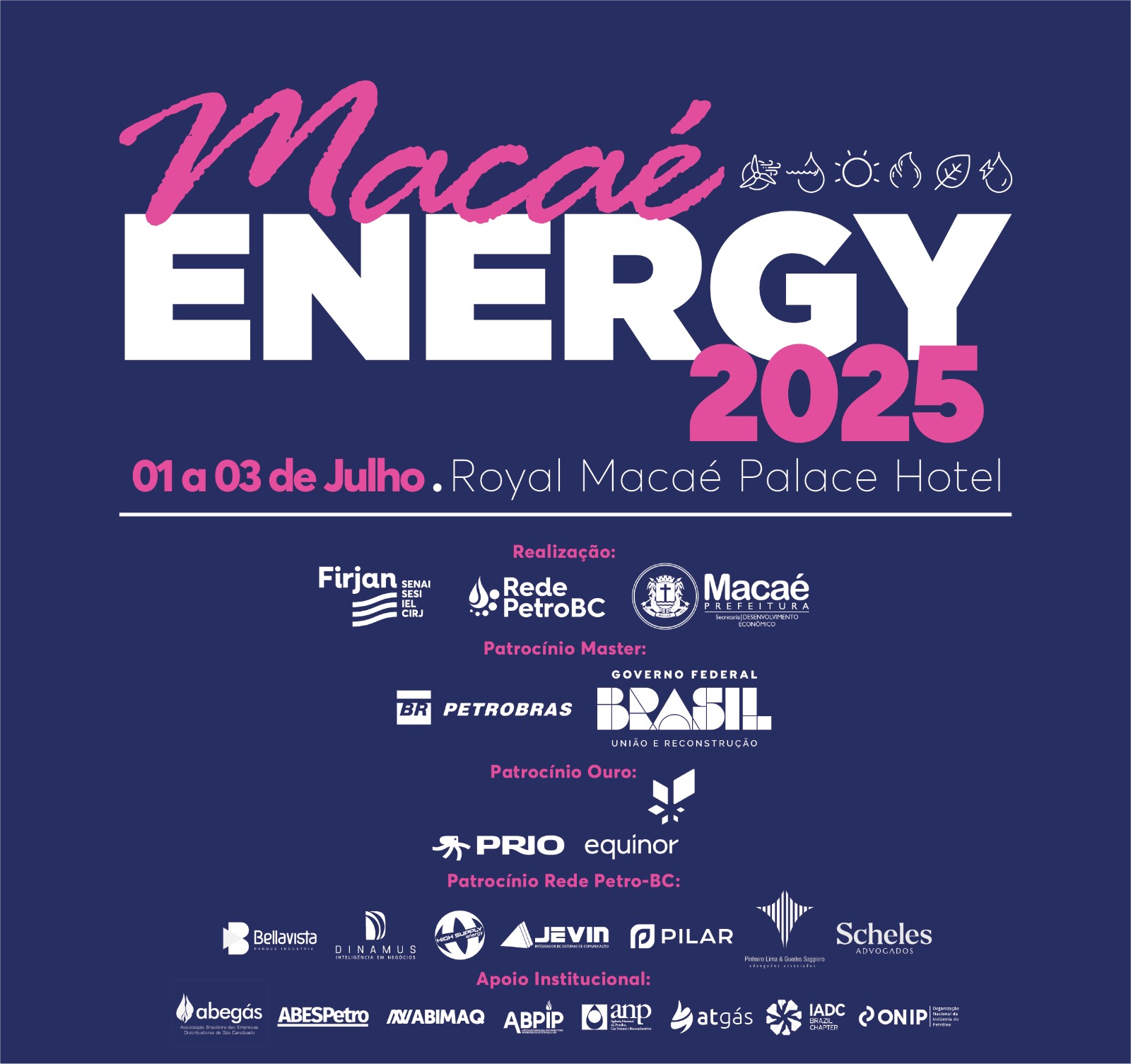 Macaé Energy 2025 começa nesta terça-feira com grandes especialistas e debates sobre o futuro energético