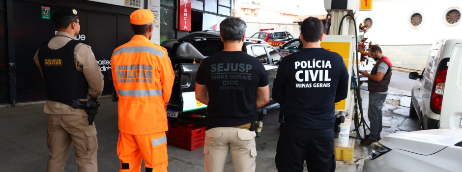 Agência Minas Gerais | Postos de combustíveis são alvo de fiscalização durante operação integrada Apate