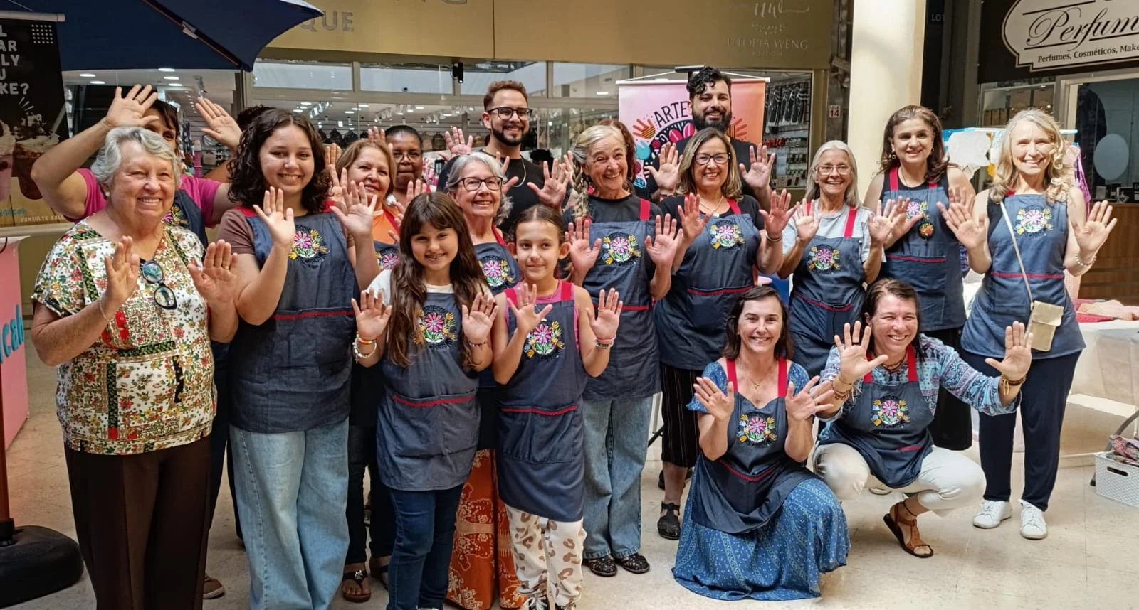 Arte com as Mãos expande presença e encanta o público cosmopolense