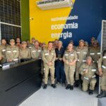 3ªCia/2ºBBM realiza instrução sobre procedimentos de emergência em sistemas fotovoltaicos