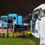 Lançamento dos caminhões Sany no Brasil