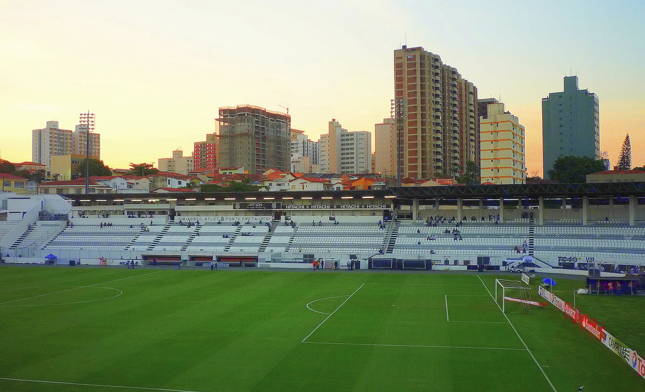 Skyline de Campinas ao entardecer