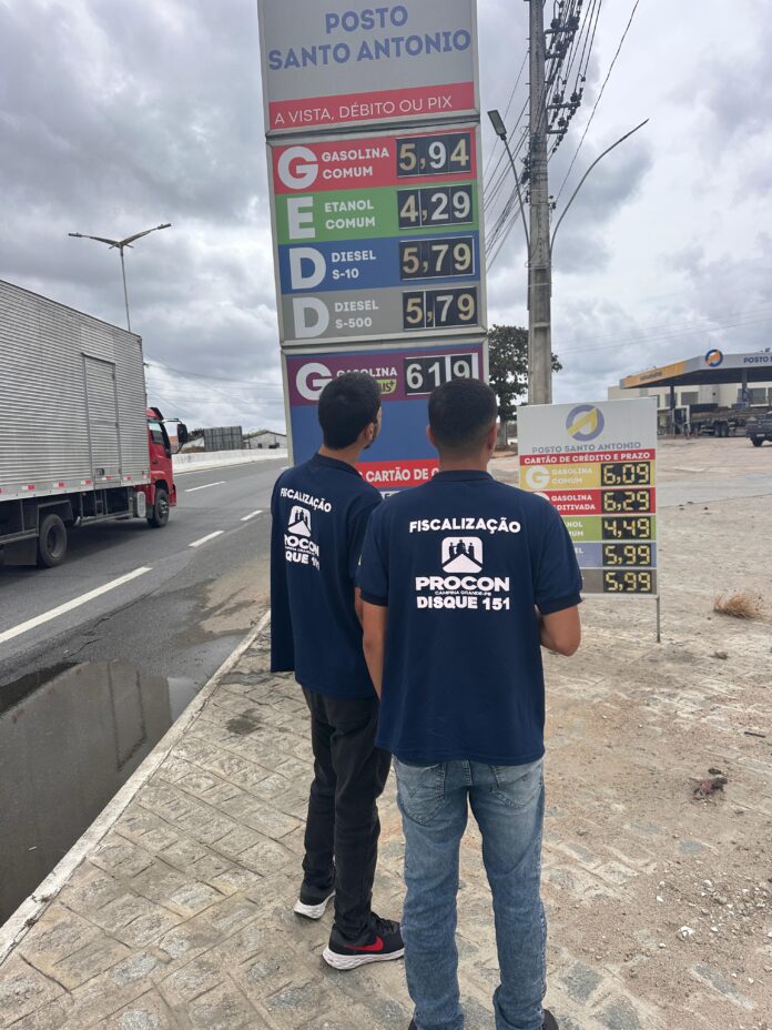 Gasolina em Campina Grande se mantém entre as mais baratas da Paraíba, aponta Procon-CG | Prefeitura de Campina Grande