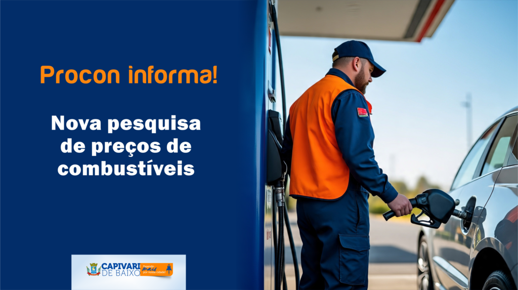 Pesquisa comparativa do Procon identificou variação significativa nos preços de combustíveis em Capivari de Baixo - Início