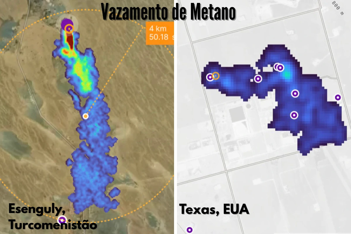 Megavazamentos de metano continuam impactando o clima, mesmo sendo de simples solução