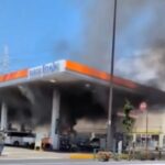 ‘Choquinho’, a causa do incêndio no caminhão e posto de gasolina – Portal Mie