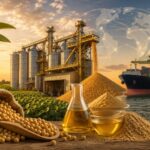 Mato Grosso bate recorde no esmagamento de soja em maio e exportações de derivados avançam 41,8% Mato Grosso bate recorde no esmagamento de soja em maio e exportações de derivados avançam 41,8%