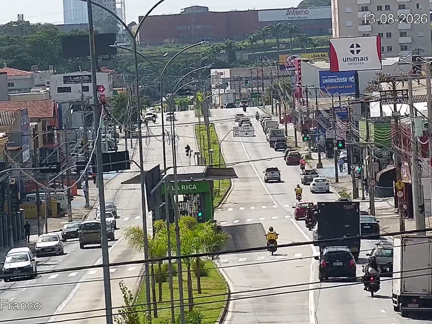 Moraes Salles e Amoreiras lideram situações de risco no trânsito flagradas por câmeras Moraes Salles e Amoreiras lideram situações de risco no trânsito flagradas por câmeras